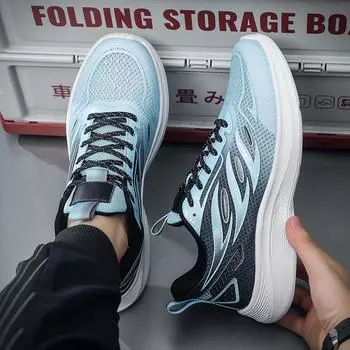 Модные кроссовки для мужчин, дышащая повседневная обувь для ходьбы, мужские удобные спортивные кроссовки для отдыха на открытом воздухе, мужские, большой размер 50 39 чёрный