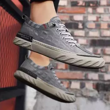 Модные кроссовки из вулканизированной кожи для мужчин, спортивные кроссовки для ходьбы, мужские летние кроссовки для бега, распродажа обуви, размер 45, бесплатная доставка. 39