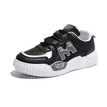 Модные кроссовки женские повседневные кроссовки кроссовки женские удобные толстые подошвы спортивные теннисные вулканизированные туфли Zapatillas Mujer 35 белый