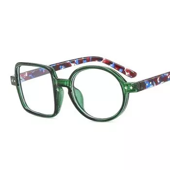Модные круглые очки в оправе для женщин и мужчин, прозрачные линзы, квадратные очки, оптические очки для очков, женские очки