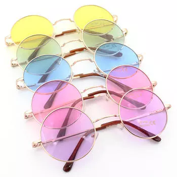 Модные круглые поляризованные солнцезащитные очки, роскошные отражающие зеркала, летние аксессуары с защитой от ультрафиолета, очаровательные аксессуары розовый