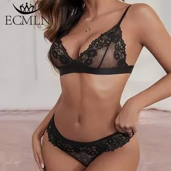Модные кружевные полые женские комплекты с бюстгальтером и трусиками, комплект нижнего белья, комплект нижнего белья, перспективное бикини, нижнее белье M белый