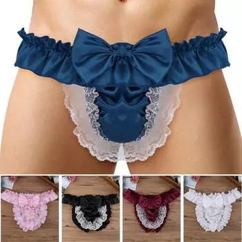 Модные кружевные трусики, эластичная повседневная одежда, эластичная XL