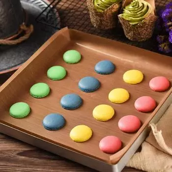 Модные кухонные принадлежности антипригарное тесто для выпечки на открытом воздухе для барбекю коврик для выпечки тефлон новый устойчивый к высоким температурам многоразовый 40 * 30cm кофейный