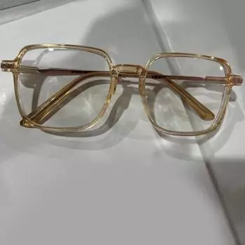 Модные квадратные очки против синего света с ультралегкой прозрачной оправой для женщин и мужчин, компьютерные очки для защиты глаз A1