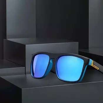 Модные квадратные ретро поляризованные солнцезащитные очки ретро вождение рыбалка велоспорт дизайн солнцезащитные очки для мужчин и женщин