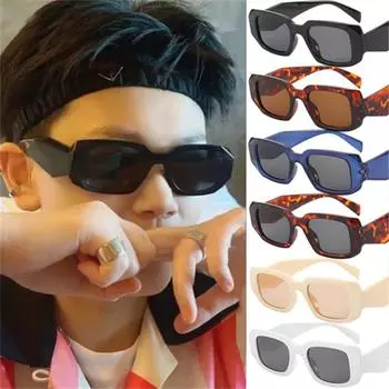 Модные квадратные солнцезащитные очки, фирменный дизайн, индивидуальные нестандартные очки, мужские солнцезащитные очки для путешествий на открытом воздухе, неполяризованные очки