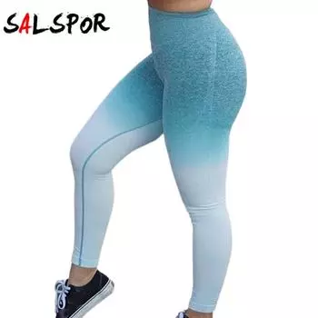 Модные леггинсы с высокой талией, женские бесшовные леггинсы для тренировок, женские леггинсы для фитнеса с высокой талией