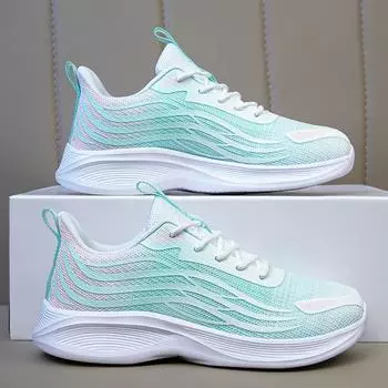 Модные легкие кроссовки для бега женские дышащие удобные повседневные кроссовки женские нескользящие спортивные кроссовки для фитнеса 35