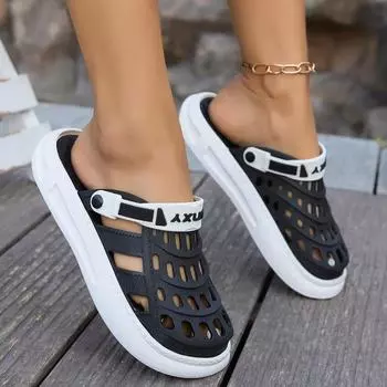 Модные легкие плоские мужские туфли большого размера, повседневные мужские летние сандалии, модные удобные мужские тапочки для походов, серфинга, пляжные сандалии для мужчин 36 белый