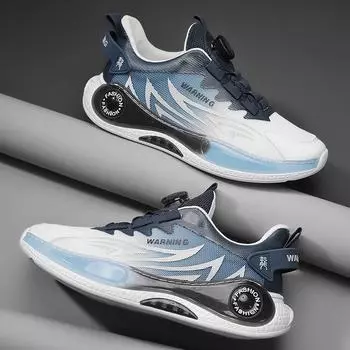 Модные летние дышащие сетчатые кроссовки для бега для мужчин и молодежи, повседневные спортивные сверхлегкие кроссовки с амортизацией 39 серый