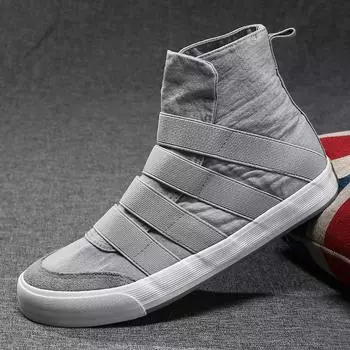 Модные летние и осенние повседневные туфли для мужчин, парусиновые туфли, дышащие, износостойкие, удобные туфли на плоской подошве, Zapatos Hombre 6.5 чёрный