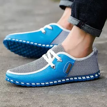 Модные летние кроссовки, кожаная обувь, мужские лоферы, повседневная обувь без шнуровки, мужская обувь на плоской подошве, обувь для вождения, размер 47, кроссовки 39 чёрный