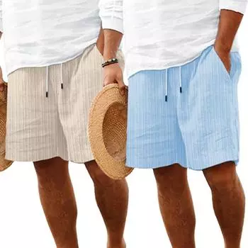 Модные летние мужские полосатые шорты мужские пляжные шорты новые свободные однотонные шорты для отдыха для мужчин спортивные шорты S чёрный