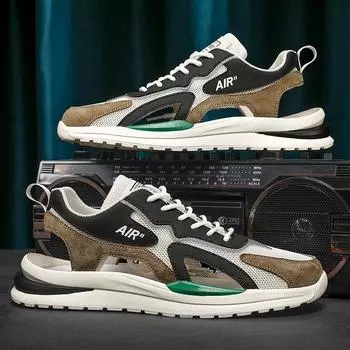 Модные летние мужские сандалии, дышащие сетчатые пляжные тапочки, обувь для отдыха на открытом воздухе, нескользящие кроссовки, модная повседневная обувь, роскошные сандалии 39 бежевый