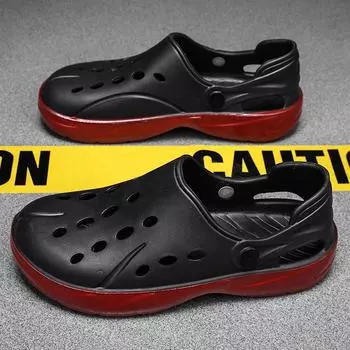 Модные летние мужские сандалии PARZIVAL для пляжа, желеобразные тапочки, мужские туфли для вождения, сандалии, садовая обувь Zapatos Hombre, размер 39-46 39