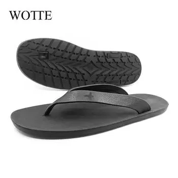 Модные летние мужские тапочки, пляжные шлепанцы, обувь 2024 года, мужские тапочки для улицы, модные туфли на плоской подошве, нескользящие домашние тапочки, сандалии 38