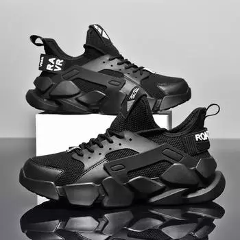 Модные летние новые дышащие кроссовки на платформе для бега для мужчин, модные повседневные кроссовки для мужчин, для бега на открытом воздухе, для тенниса, спортивные кроссовки 39