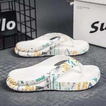 Модные летние новые стильные уличные дышащие тапочки с клипсами для ванной комнаты нескользящие тапочки для влюбленных шлепанцы 35 чёрный