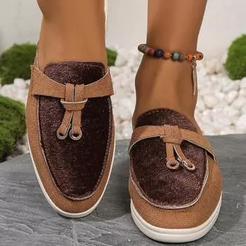 Модные летние прогулочные туфли, высококачественная удобная повседневная обувь 2024 года, женские классические сандалии из кожи и ткани 36 чёрный