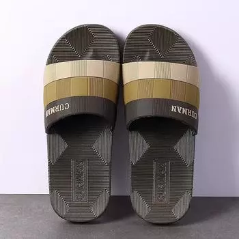 Модные летние тапочки для мужчин, резиновые тапочки для ванной комнаты Shiatsu, дизайнерские роскошные тапочки 2024, повседневные сандалии для мужчин и взрослых, элегантные модные тапочки из ПВХ 35-36