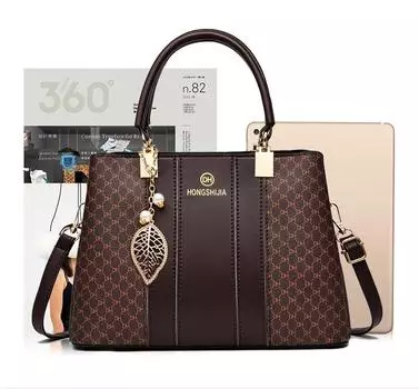 Модные лоскутные сумки с ручками сверху для женщин, повседневные женские сумки на плечо большой вместимости, винтажная большая сумка чёрный