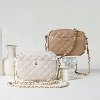 Модные маленькие квадратные сумки женские сумки через плечо новые трендовые сумки с ромбической решеткой женские сумки для поездок на работу женские портативные сумки через плечо