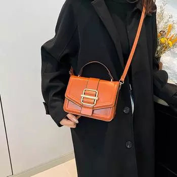 Модные маленькие сумки с верхней ручкой для женщин, повседневные сумки через плечо с регулируемым ремешком для подарков, женские квадратные сумки 19x14x5cm