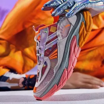 Модные массивные кроссовки для бега для мужчин, высококачественные светоотражающие кроссовки для мужчин, спортивная обувь для бега в спортзале, скалолазания, ходьбы 39