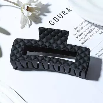 Модные матовые женские заколки для волос геометрической формы, однотонные крабы для волос, аксессуары для волос для девочек, новый подарок