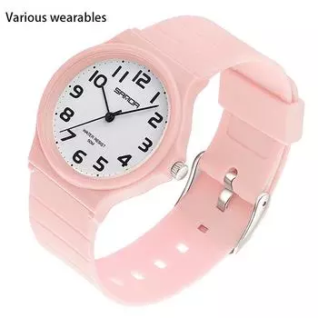 Модные модные часы для отдыха на открытом воздухе, для девочек средней школы, для темперамента, универсальные
