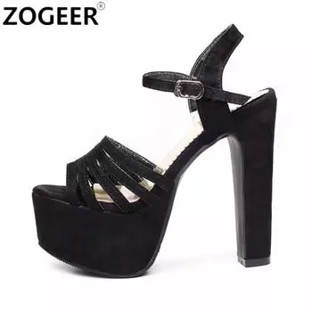 Модные модные гладиаторские сандалии женские летние туфли на платформе черные красные высокие каблуки шлепанцы 14 см свадебные туфли большой размер 48 34 бежевый