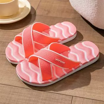 Модные модные красные мягкие тапочки женские мужские тапочки удобные домашние тапочки мужские домашние нескользящие тапочки для ванной унисекс pantuflas hombre 35