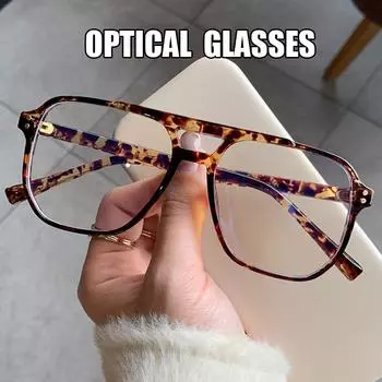 Модные модные очки против синего света унисекс для мужчин и женщин прозрачные квадратные компьютерные очки ретро оптические очки для очков CHINA