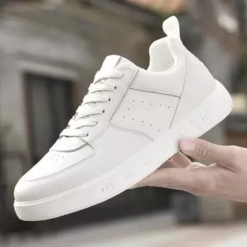 Модные мокасины из натуральной кожи Slip On Shoes Men 2024 Cow Casual Business Soft Flats Black Brown Высококачественная осенняя мужская обувь 38 белый