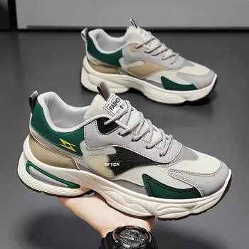 Модные мягкие мужские кроссовки для бега, дышащие, нескользящие, мужские кроссовки для ходьбы, удобная амортизация, повседневная спортивная обувь для бега по дороге 39