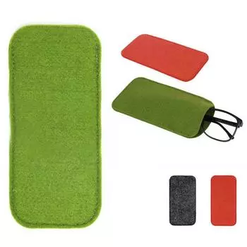 Модные мягкие шерстяные очки для чтения, сумка для ручек, карман для очков