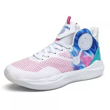 Модные мужские баскетбольные кроссовки, высококачественные фирменные мужские нескользящие баскетбольные ботинки, женские водонепроницаемые роскошные носимые теннисные кроссовки 35