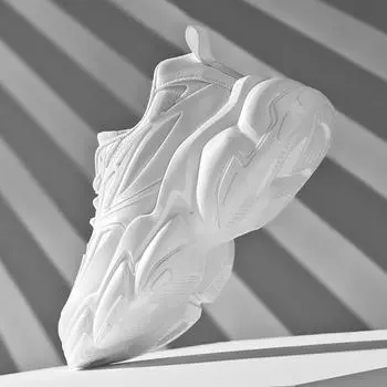 Модные мужские белые туфли, повседневная обувь, мужская нескользящая спортивная обувь для отдыха на открытом воздухе, дышащие кроссовки для бега, сетчатые, мужские, на шнуровке, на плоской подошве 36