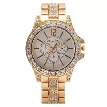 Модные мужские часы с бриллиантами Three Eyes Diamond, кварцевые мужские часы серебряный