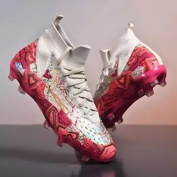 Модные мужские футбольные бутсы для футзала, профессиональные оригинальные футбольные бутсы для футбола TF/FG с искусственным покрытием для мужчин и женщин 33