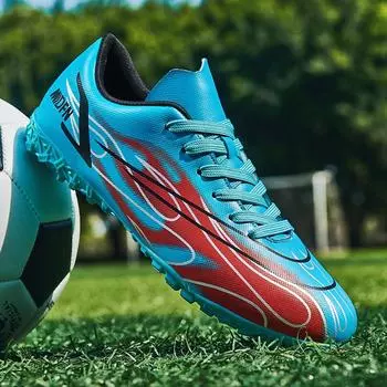 Модные мужские футбольные бутсы FG/TF, нескользящие, для игры на траве, тренировочные бутсы, удобные, модные, дизайнерские, повседневные футбольные бутсы 47 35