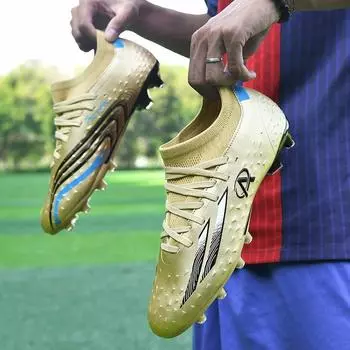 Модные мужские футбольные бутсы футбольные бутсы футбольные ботильоны молодежные тренировочные кроссовки уличная спортивная обувь Роналду 40