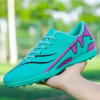 Модные мужские футбольные бутсы TF нескользящие бутсы для игры на траве кроссовки для тренировок высококачественные удобные кроссовки для активного отдыха модные футбольные бутсы 45 35