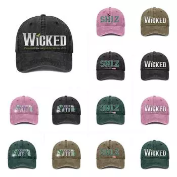 Модные мужские и женские бейсболки с тем же самым плохим ведьмовским регулируемым дизайном One Size