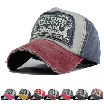 Модные мужские и женские бейсболки унисекс в стиле ретро, мотоциклетная спортивная шапка, хлопковая кепка в стиле хип-хоп, Snapback Hat ярко-розовый