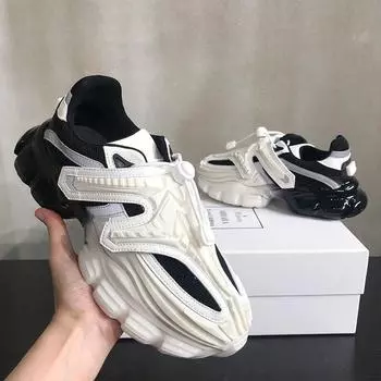 Модные мужские и женские кроссовки, дышащие, легкие, мягкие, толстые, кроссовки для тренировок, спортивные кроссовки унисекс на воздушной подушке 39