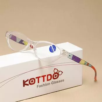 Модные мужские и женские очки для чтения, пластиковые очки для чтения в небольшой оправе +2.5 фиолетовый