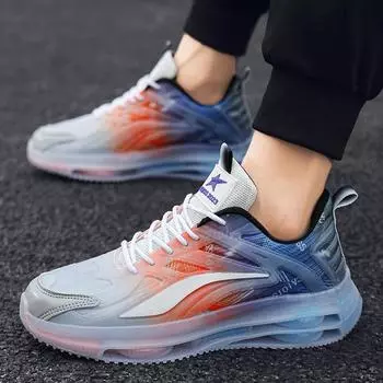 Модные мужские и женские теннисные спортивные кроссовки для молодых студентов, повседневные кроссовки для ходьбы и бега, походная обувь для путешествий 36 чёрный/белый