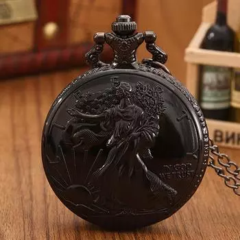 Модные мужские карманные часы, коллекционные винтажные кварцевые карманные часы, идеальный выбор для подарков мужчинам и женщинам